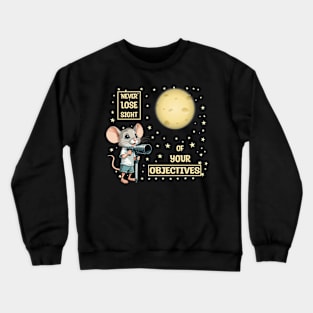 Mouse and the Cheese Moon Crewneck Sweatshirt